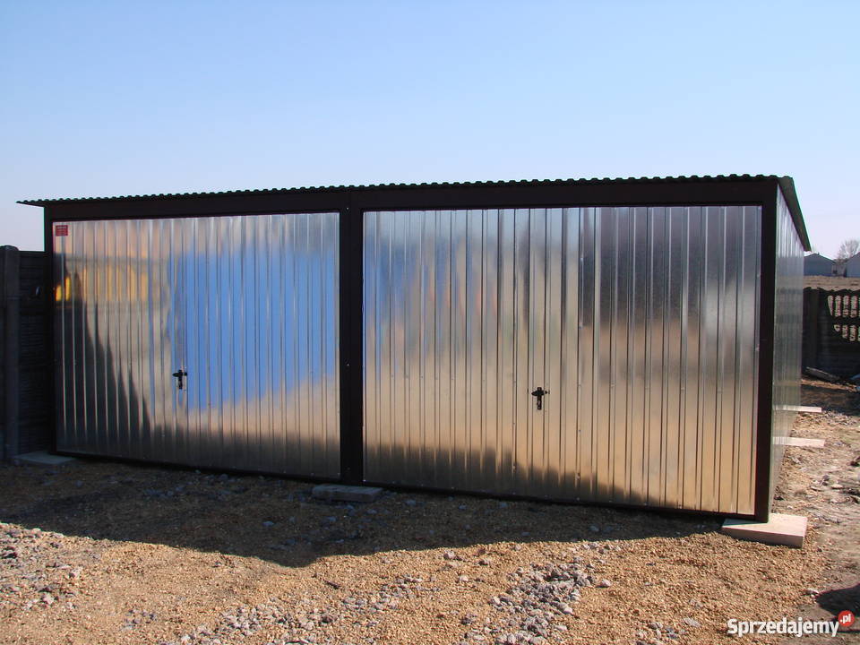 Garaze blaszaki transport montaz raty Garaże i miejsca postojowe Szydłów sprzedam