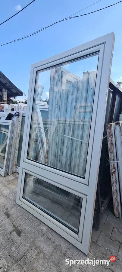 OKNA KacprzaK OKNO PCV 114X210 Używane Lublin
