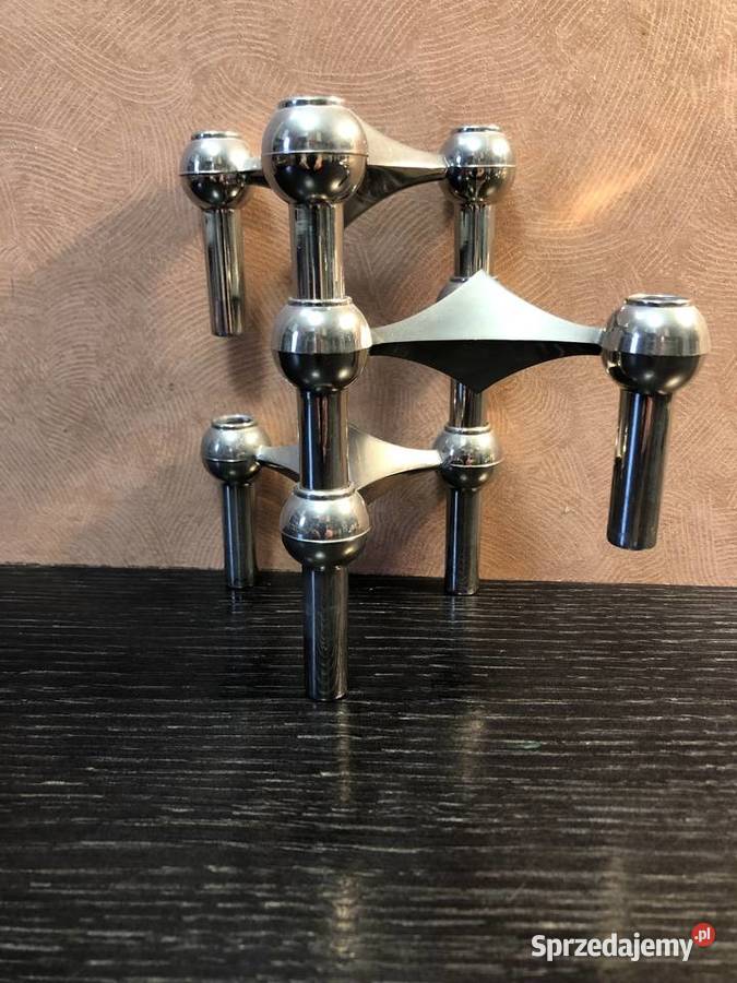 Świecznik chrom Nagel 3 moduły Warszawa