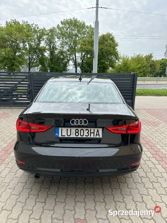 AUDI A3 8V SEDAN Czarny Salon Polska Lublin sprzedam