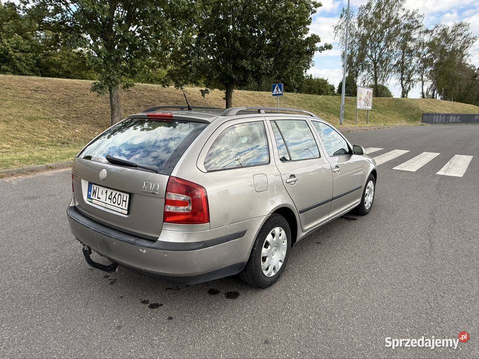 Skoda Octavia II Combi 2008 19 TDI Automat Jasne Łódź