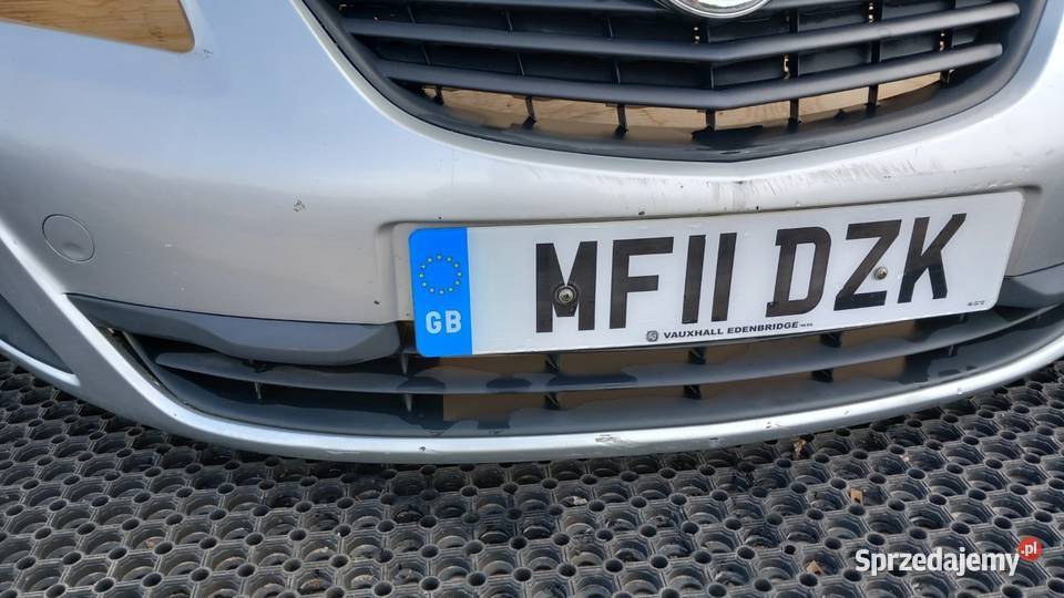 OPEL MERIVA B ZDERZAK PRZÓD Z157 Zbierkowo