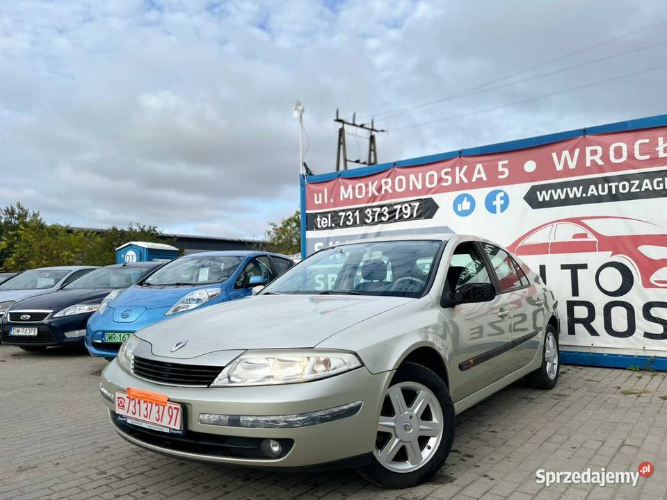 Renault Laguna 18 Benzyna Alufelgi Klima Rok produkcji 2002 Laguna Renault Wrocław