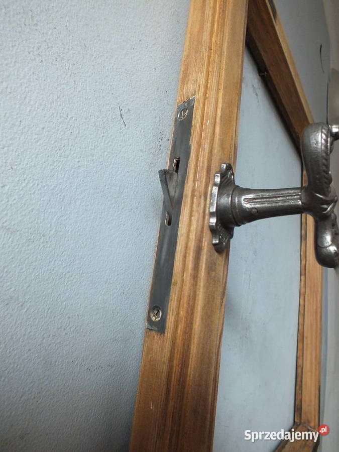 Stare okna drewnianeokoło 1890 piękne dolnośląskie Bielawa