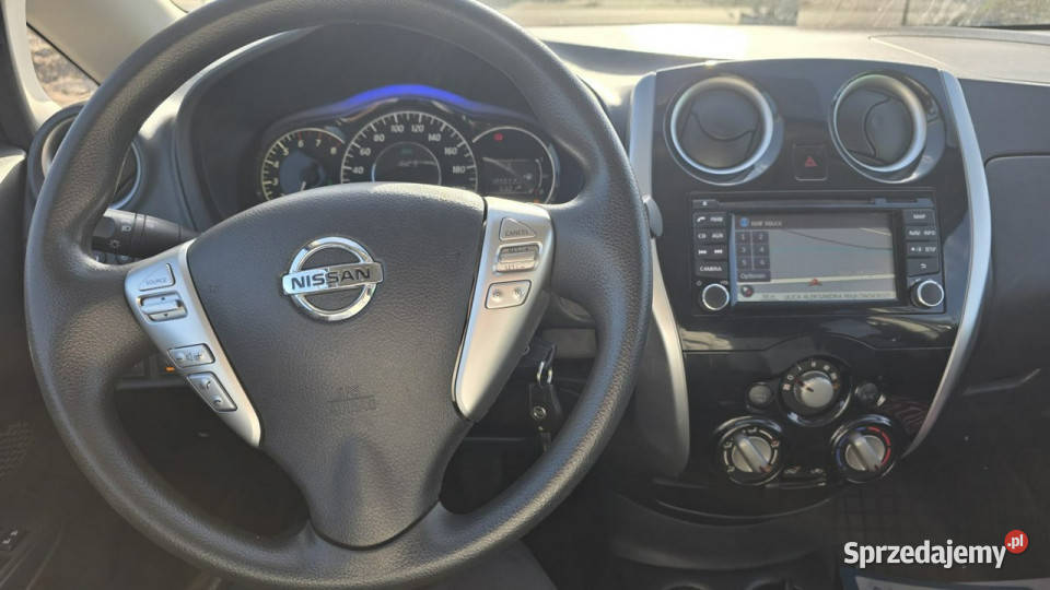 Nissan Note mały przebieg kamera 360 navigacja 1198cm3 Lębork sprzedam