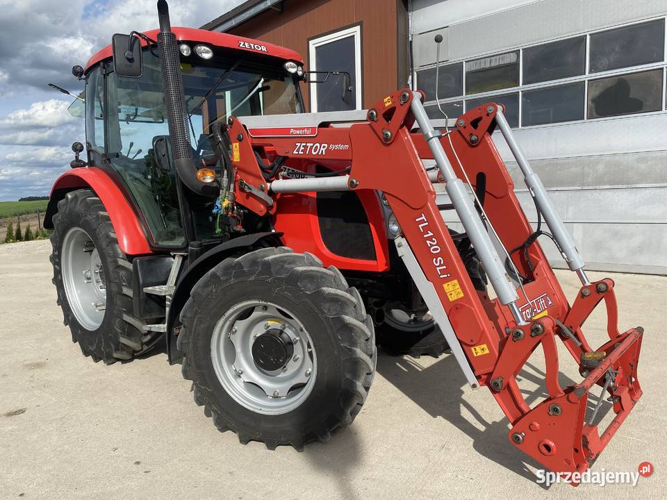 CIĄGNIK ZETOR PROXIMA 65 Z TUREM WIDŁY SUP ST Lubawa