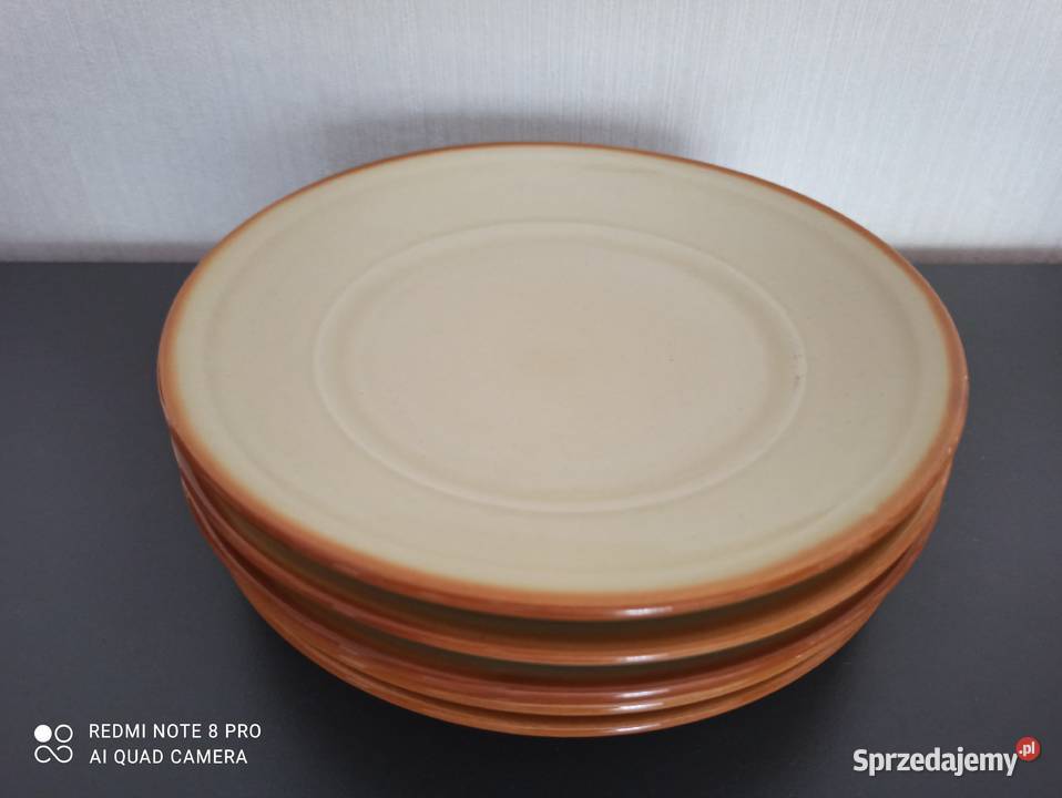 Talerze deserowe porcelit Tułowice 5 podlaskie Warpechy Stare