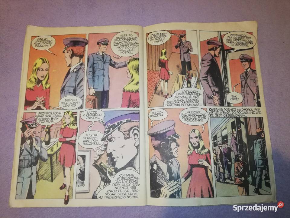 Kapitan Żbik komiks z epoki PRL Warszawa sprzedam