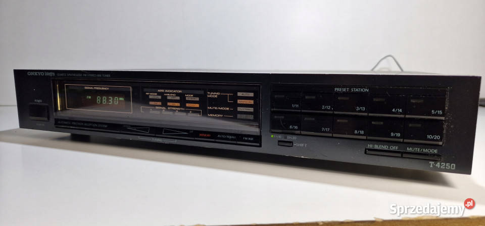Onkyo T4250 T 4250 TUNER cyfrowy radio INTEGRA Międzychód
