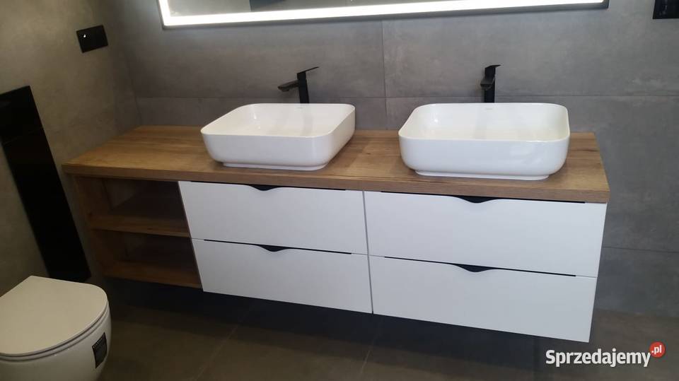 Meble łazienkowe na wymiar Bydgoszcz Łazienkowe