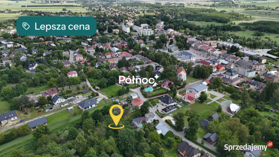 Szczebrzeszyn działka z zabudową i mediami sprzedam