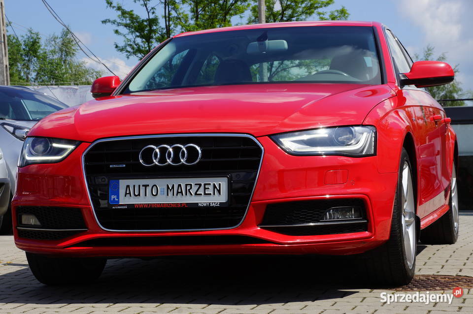 Audi A4 20 TDI CR 150 Lift 4x4 SLine Webasto małopolskie Nowy Sącz