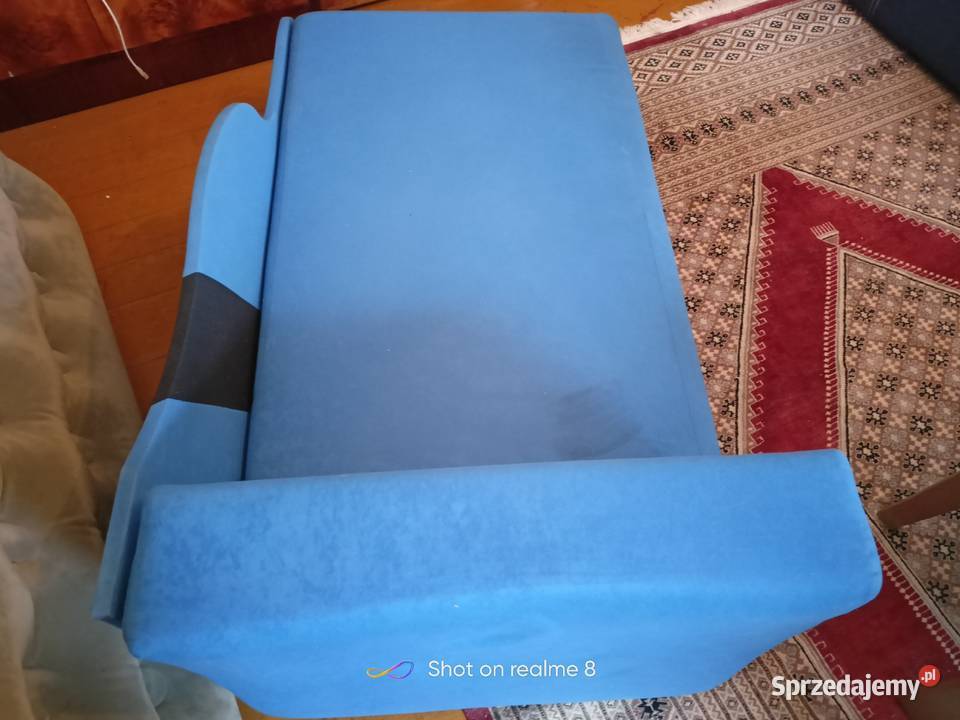 Łóżko dziecięce sofa autko prawe