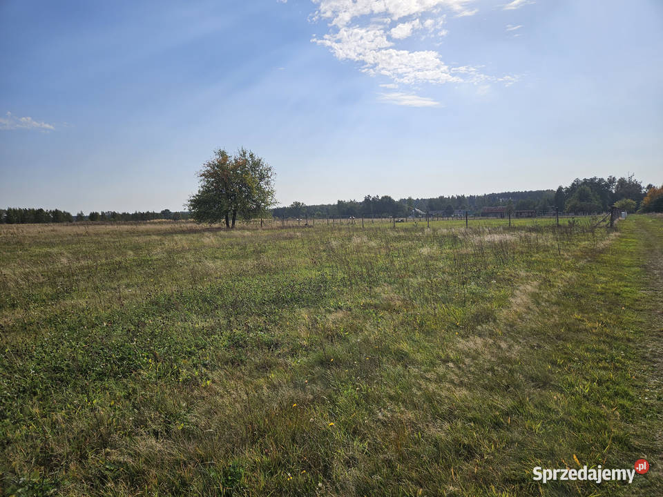 Działka bud Bobrowniki 1200M2 WZ dookoła LAS 1200m2