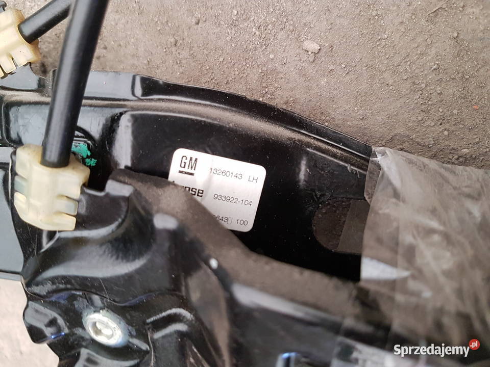 OPEL ASTRA J GTC PODNOSNIK MECHANIZM LEWY Turek sprzedam