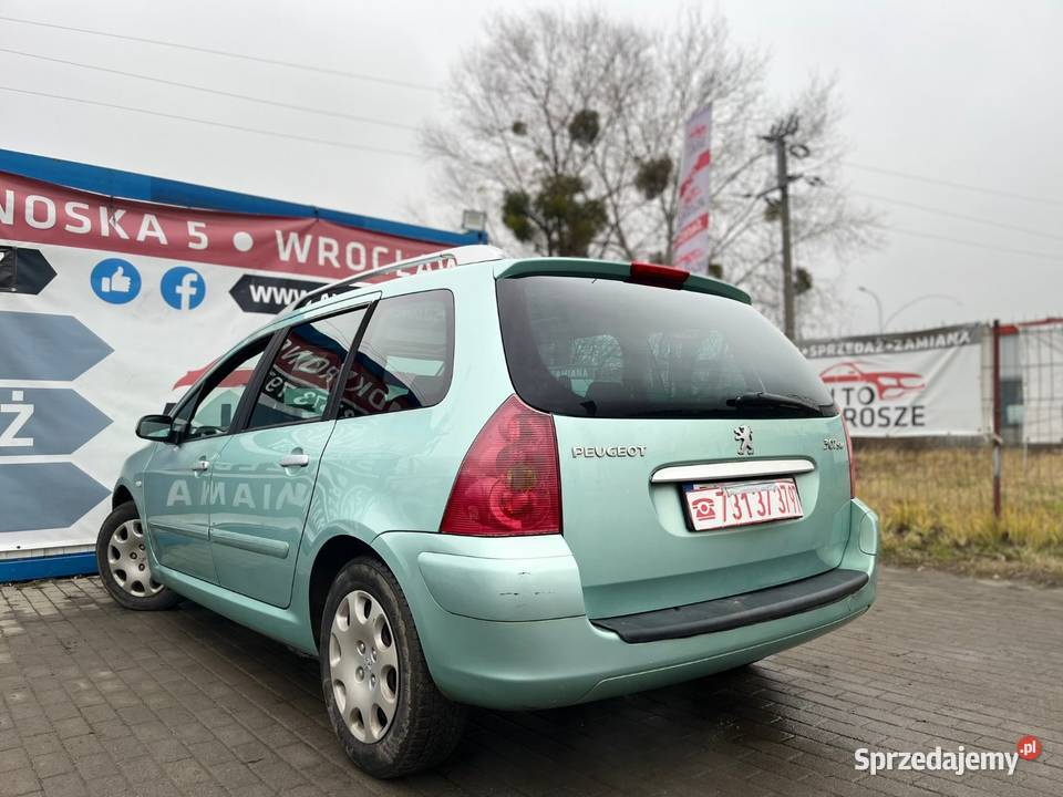 Peugeot 307sw 16 LPG 2005 7 osobowy Panorama Dl dolnośląskie Wrocław
