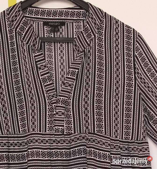 L44 Nowa sukienka z falban Esmara Gliwice