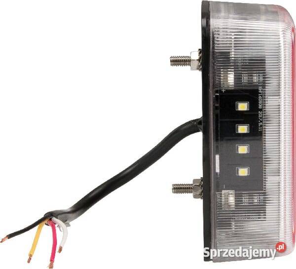 Lampa tylna zespolona LED 1W kwadratowa 12V 18 Kamionna