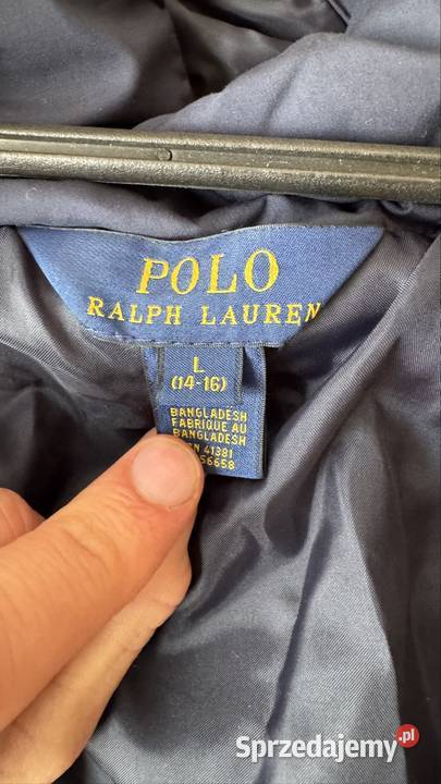 Polo Ralph Lauren Kurtka zimowa L 147158 Dla Dziecka małopolskie Alwernia