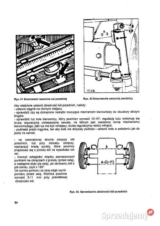 Ursus c362 instrukcja obsługi