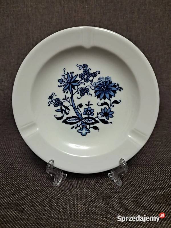 Popielniczka wzór cebulowy Ilmenau Porcelana i szkło Skwierzyna sprzedam