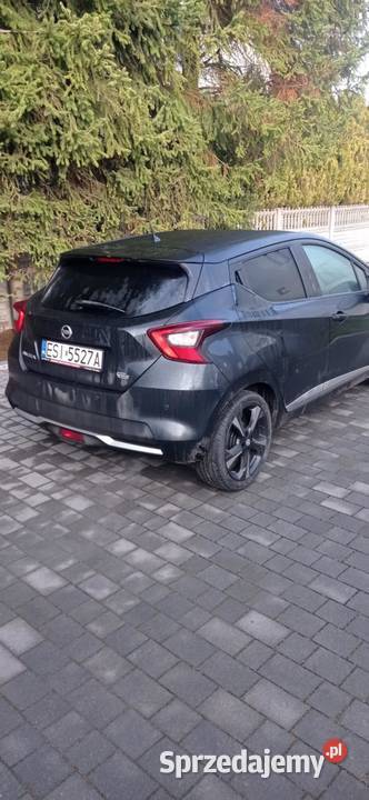 Nissan Micra K14 09 BENZ 2017 RADARKAMERA Sieradz
