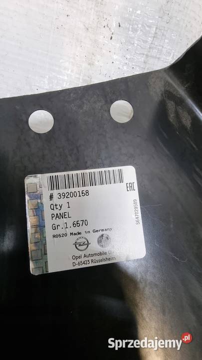 OPEL ZAFIRA C próg słupek lewy nowy oryginał kujawsko-pomorskie sprzedam
