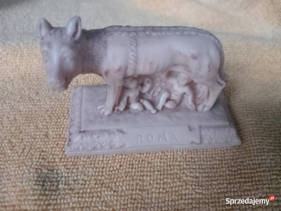 Roma figurka Wilczyca karmiący dzieci Włochy śląskie Sosnowiec