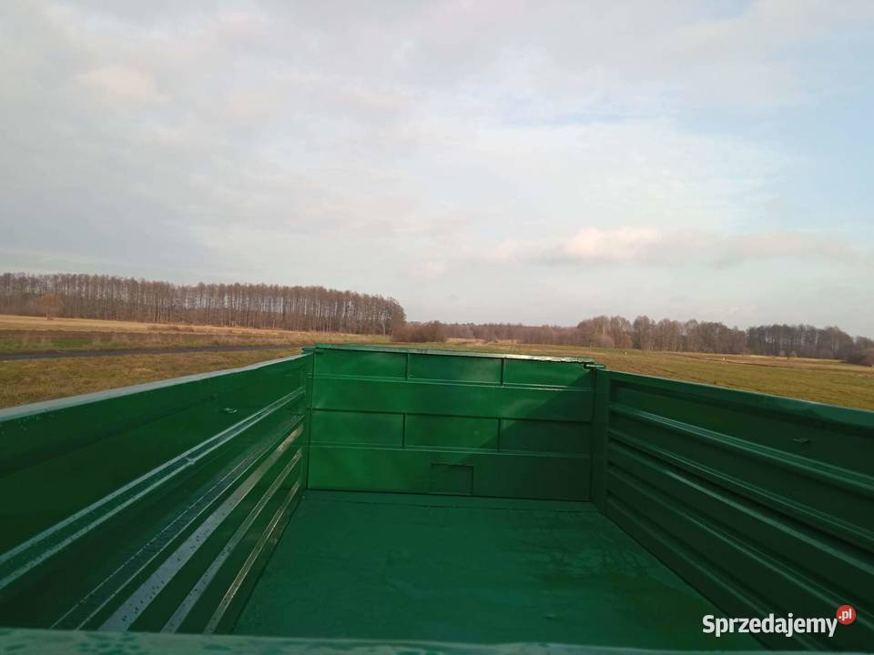 Przyczepa 6t wywrotka jednosiowa Przyczepy rolnicze