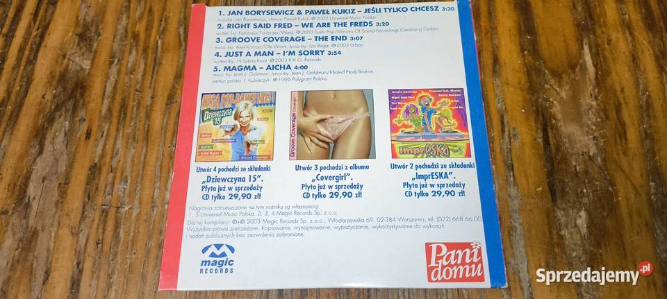 Jeśli chcesz Borysewicz Magma i inne śląskie Gliwice