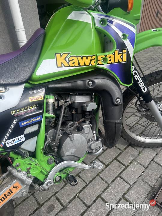 Motocykl Kat B CrossEnduro Kawasaki KMX 125 kujawsko-pomorskie Toruń sprzedam