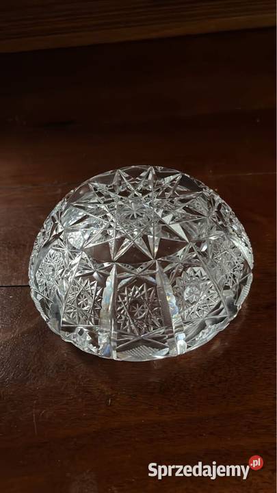 Kryształowa popielniczka Piękna Z czasów PRLu pomorskie Gdańsk sprzedam