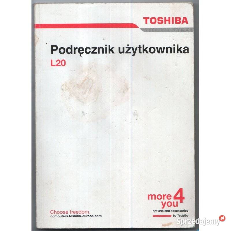 Toshiba Podręcznik Użytkownika L20121