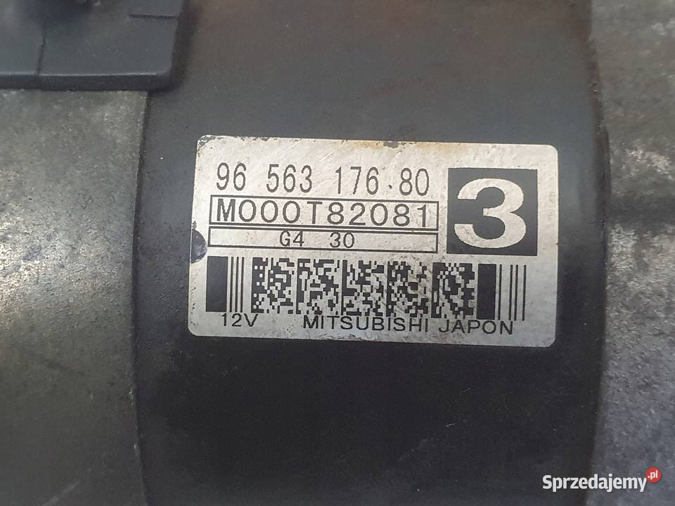 Peugeot 307 20 16V ROZRUSZNIK 9656317680 osobowe Motoryzacja Janów