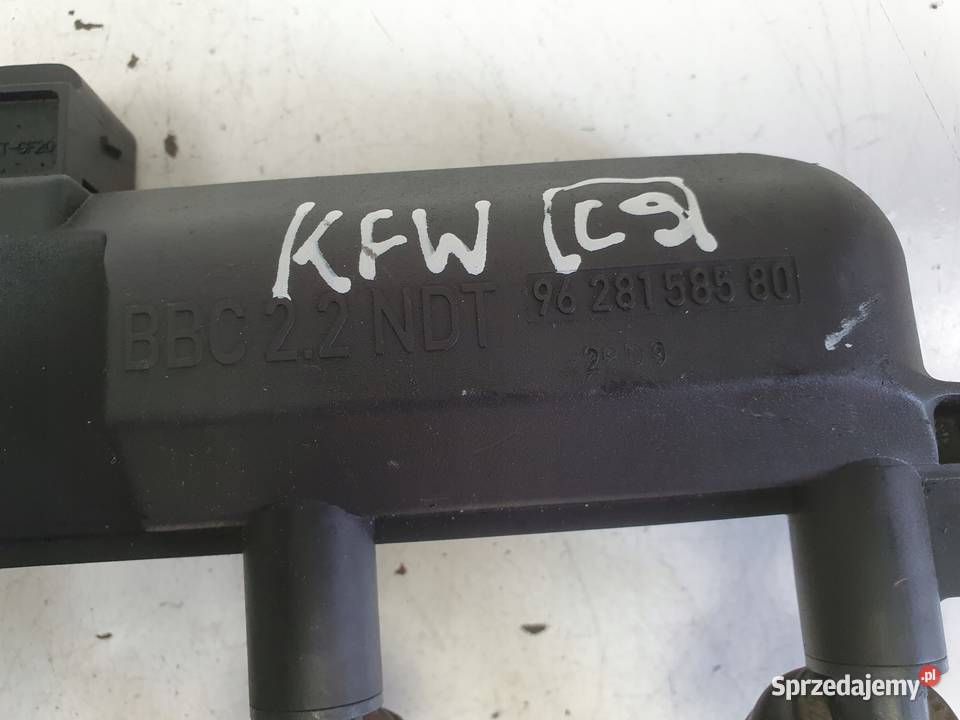 CEWKA ZAPŁONOWA Citroen C3 14 8V 9628158580 Rudka