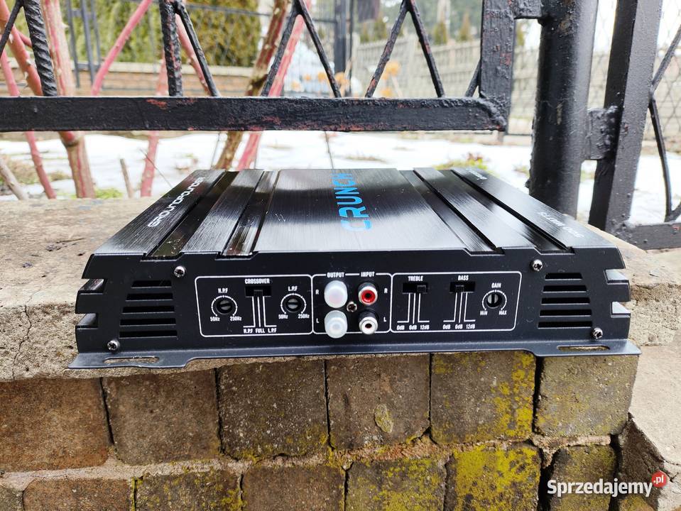 Wzmacniacz samochodowy 2 kanałowy Crunch GPX5002 Niegowonice