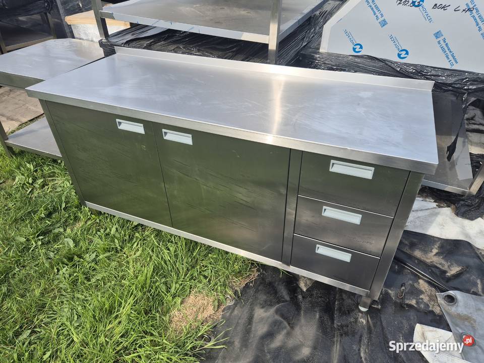 STÓŁ GASTRONOMICZNY Z DRZWIAMI I SZUFLADAMI wielkopolskie Ostrów Wielkopolski