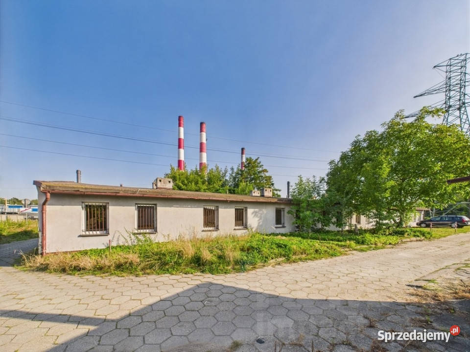 Działka inwestycyjna z budynkiem 1742 m śląskie Rybnik