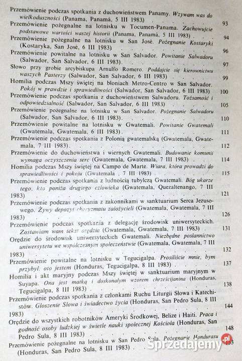 Jan Paweł II w Ameryce Środkowej Jaromila twarda z obwolutą Chełm