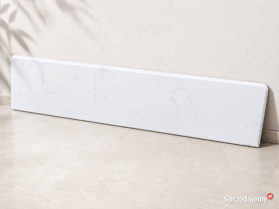Parapet wewnętrzny 217 x 30 biały marmurkowy Łańcut sprzedam