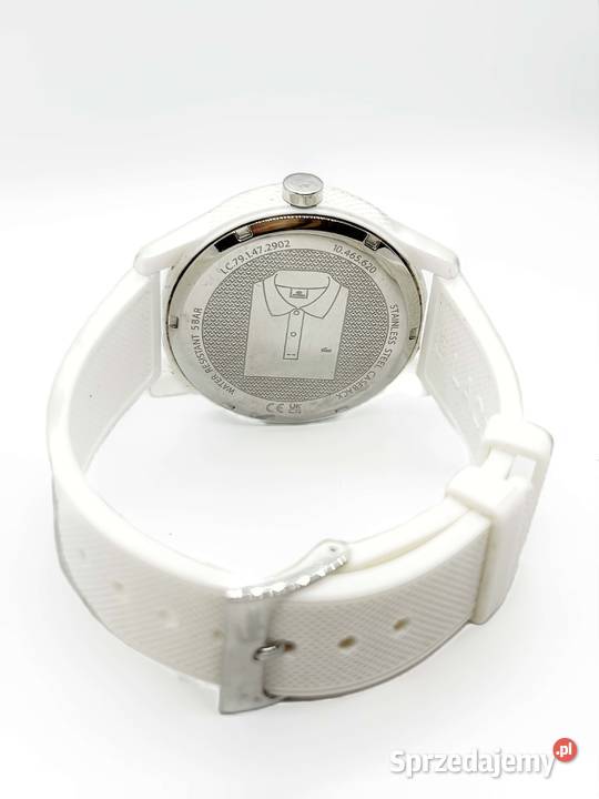 Zegarek męski biały Lacoste 2011039 42mm Elbląg