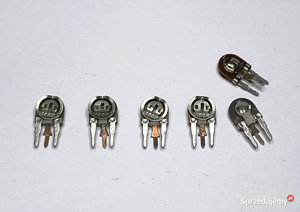 Potencjometr montażowy 100k TVP102 Unitra TELPOD Części i akcesoria pomorskie Gdańsk