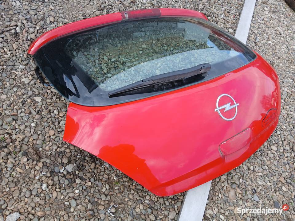Klapa tylna bagażnika kompletna Opel Corsa D IV Klapy bagażnika małopolskie Radłów sprzedam