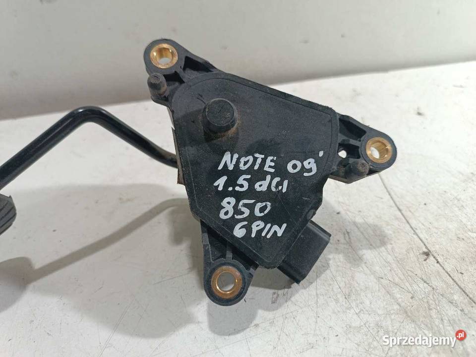 PEDAŁ GAZU POTENCJOMETR NISSAN NOTE E1 1 15 DCI osobowe wielkopolskie
