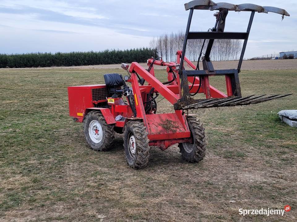 Miniładowarka SAM łyżka krokodyl widły do bel nieuszkodzony Pozostałe Węgleszyn-Dębina