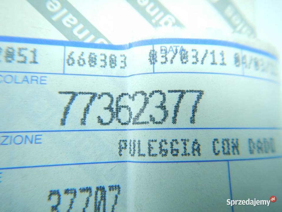 KOŁO PASOWE ALTERNATORA FIAT 500 PUNTO MITO ASO