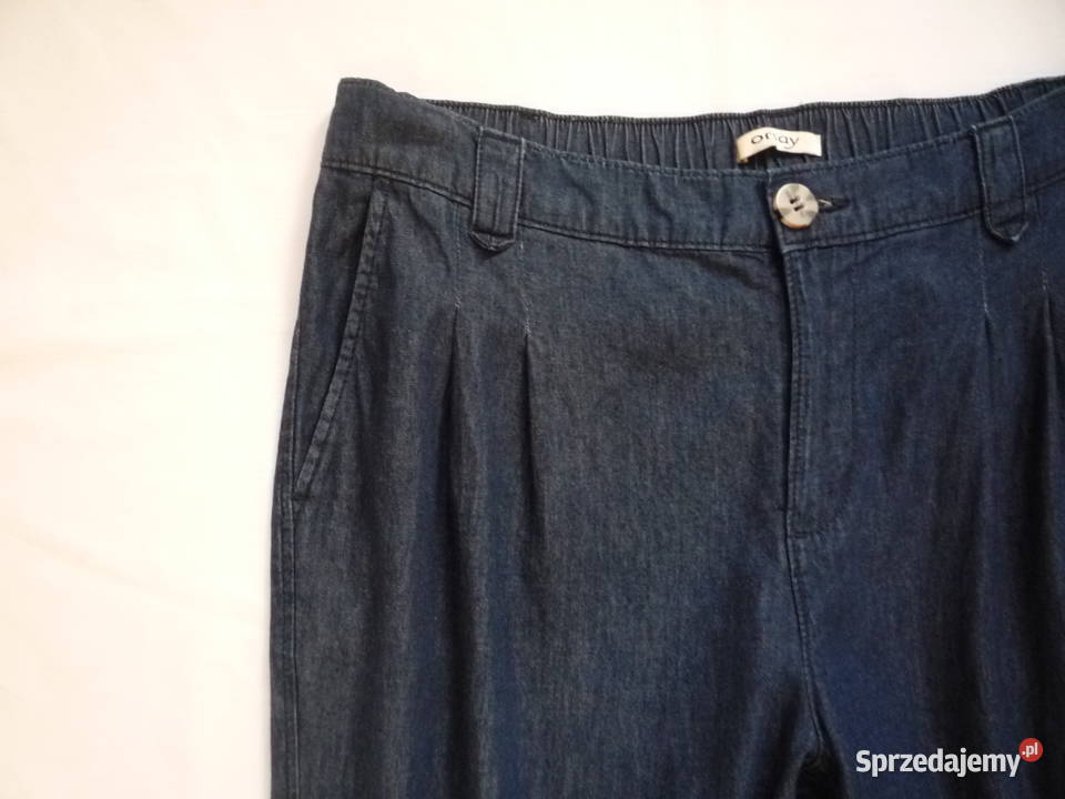 Orsay 38M Granatowe Spodnie Cienki Jeans Nowe Szczecin