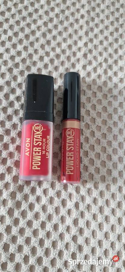pomadka szminka Avon power stay 16H resilient Makijaż