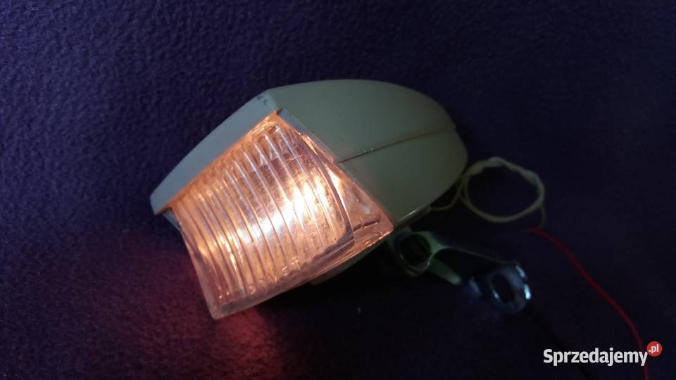 Romet Wigry Lampa Rowerowa Przednia lata 70te Płońsk