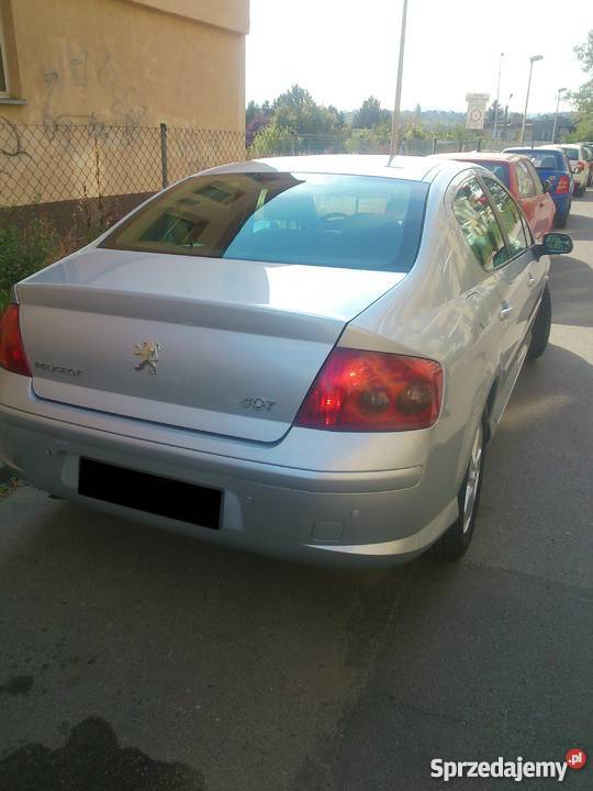 Peugeot 407 16 HDI podgrzew przednie fotele Świdnica